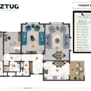 Öztuğ Mühendislik - Yaşam Evler - Galeri 27